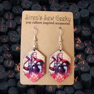 Thor Marvel MCU Disney Comic Earrings